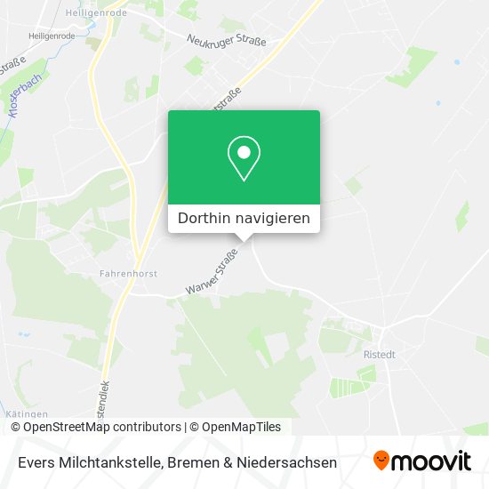 Evers Milchtankstelle Karte