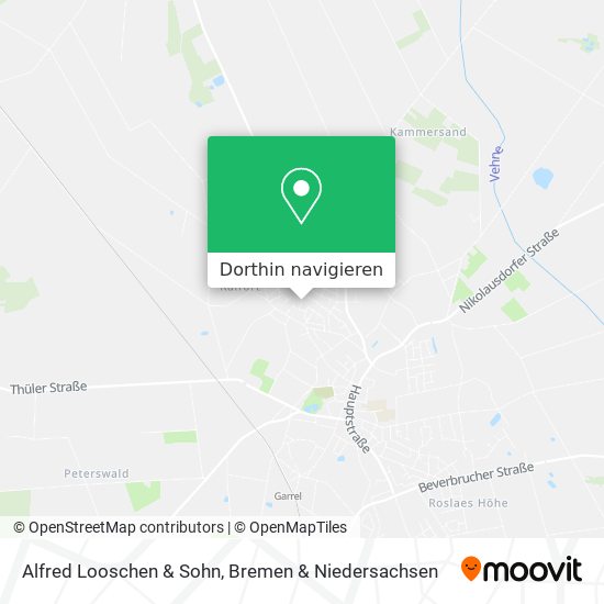 Alfred Looschen & Sohn Karte