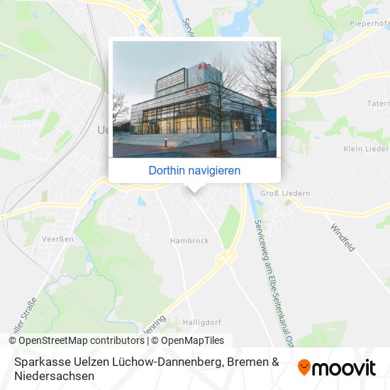 Sparkasse Uelzen Lüchow-Dannenberg Karte
