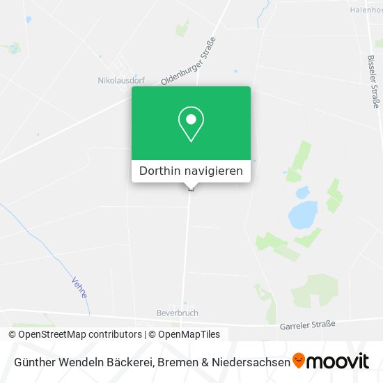 Günther Wendeln Bäckerei Karte