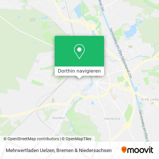 Mehrwertladen Uelzen Karte