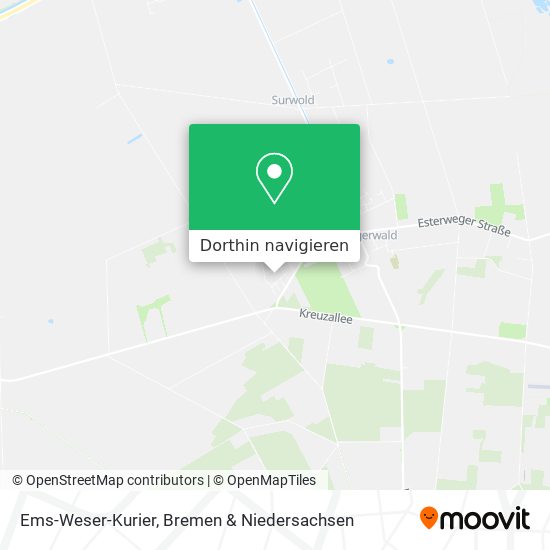 Ems-Weser-Kurier Karte
