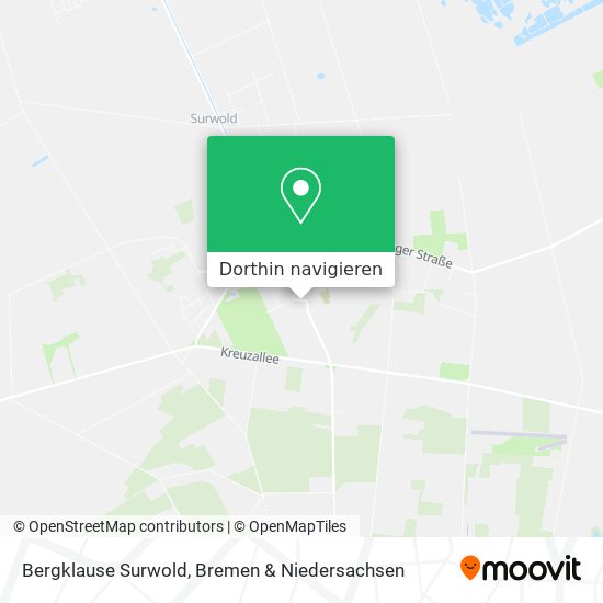 Bergklause Surwold Karte