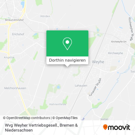 Wvg Weyher Vertriebsgesell. Karte