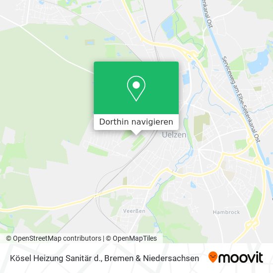 Kösel Heizung Sanitär d. Karte