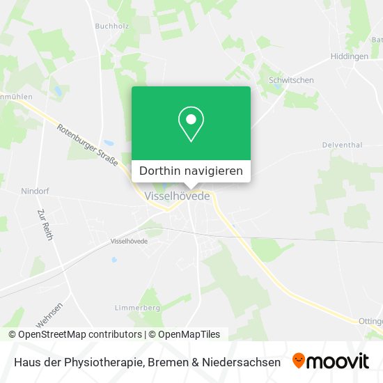 Haus der Physiotherapie Karte