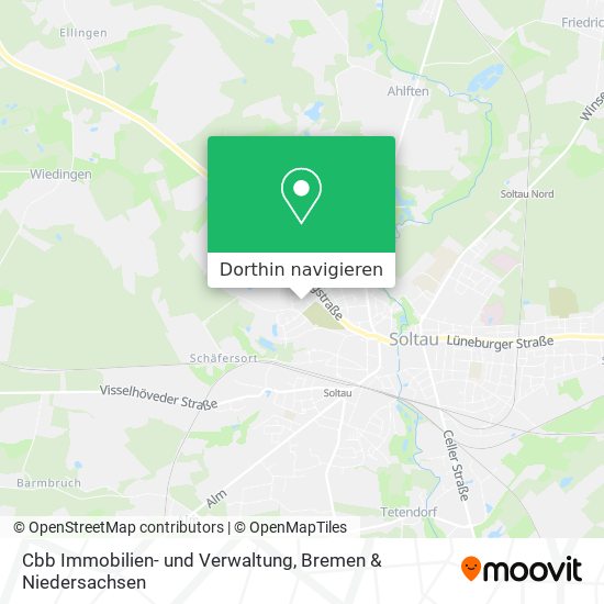 Cbb Immobilien- und Verwaltung Karte