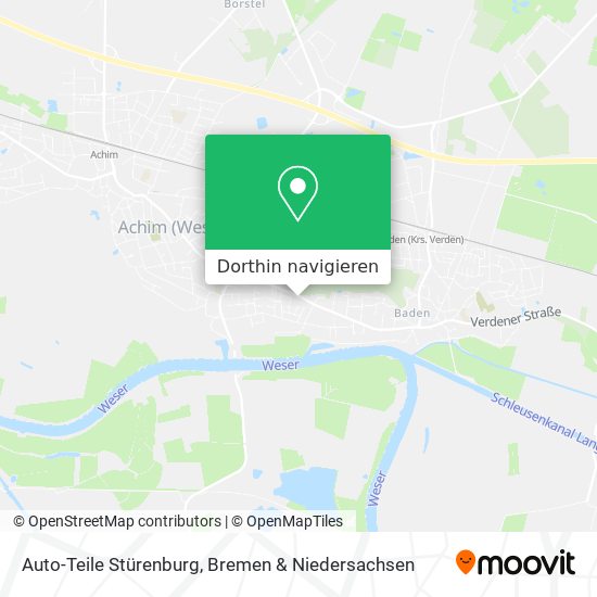 Auto-Teile Stürenburg Karte