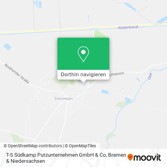 T-S Südkamp Putzunternehmen GmbH & Co Karte