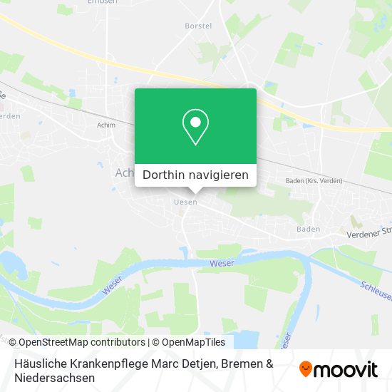 Häusliche Krankenpflege Marc Detjen Karte