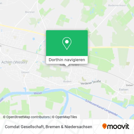 Comdat Gesellschaft Karte