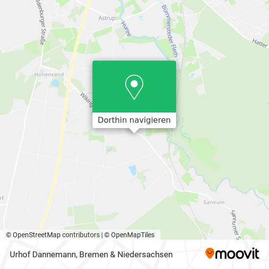 Urhof Dannemann Karte