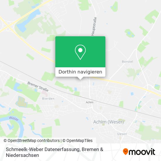 Schmeelk-Weber Datenerfassung Karte