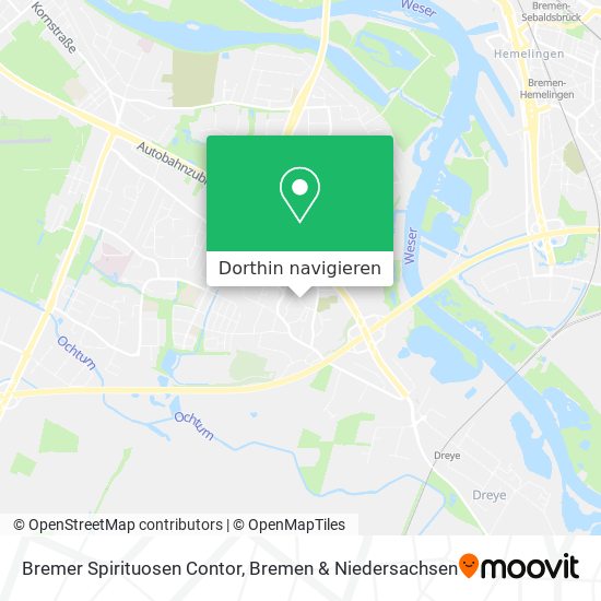 Bremer Spirituosen Contor Karte