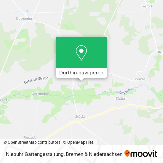Niebuhr Gartengestaltung Karte