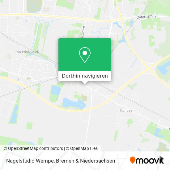 Nagelstudio Wempe Karte