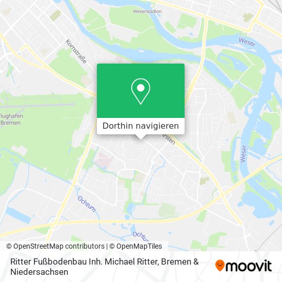 Ritter Fußbodenbau Inh. Michael Ritter Karte