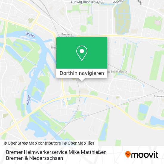 Bremer Heimwerkerservice Mike Matthießen Karte