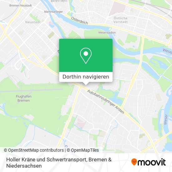 Holler Kräne und Schwertransport Karte