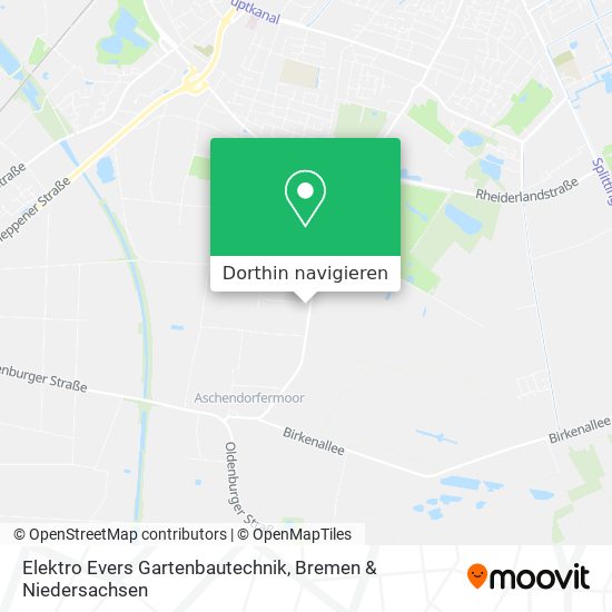 Elektro Evers Gartenbautechnik Karte