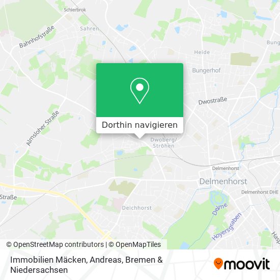 Immobilien Mäcken, Andreas Karte