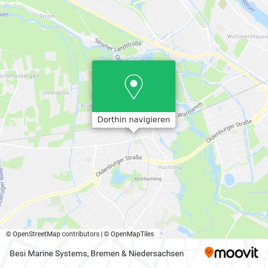 Besi Marine Systems Karte