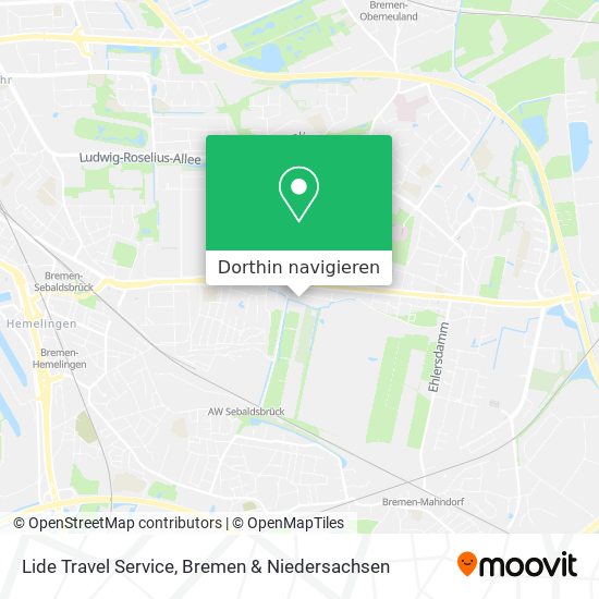 Lide Travel Service Karte