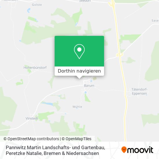 Pannwitz Martin Landschafts- und Gartenbau, Peretzke Natalie Karte