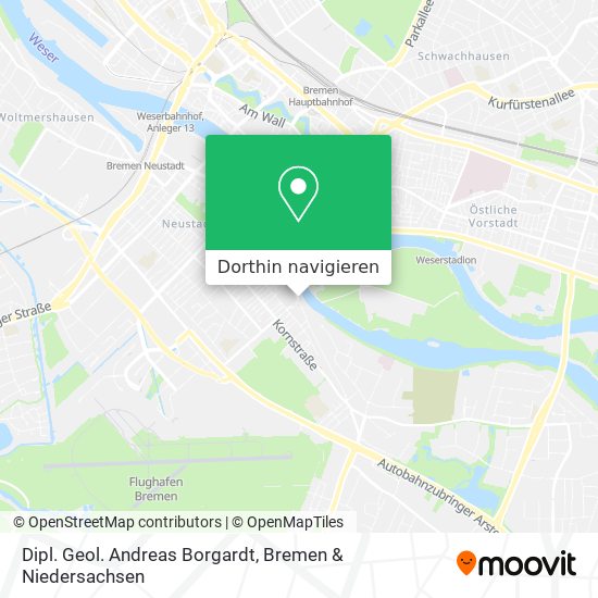 Dipl. Geol. Andreas Borgardt Karte