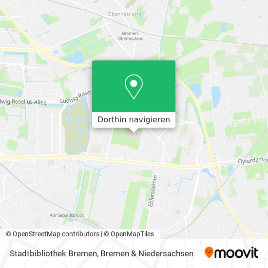 Stadtbibliothek Bremen Karte