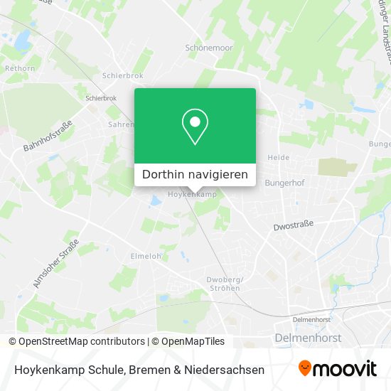 Hoykenkamp Schule Karte