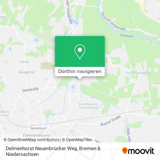 Delmenhorst Neuenbrücker Weg Karte