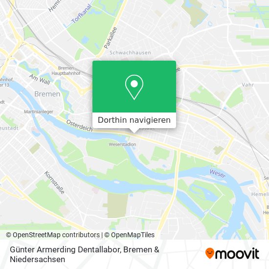 Günter Armerding Dentallabor Karte