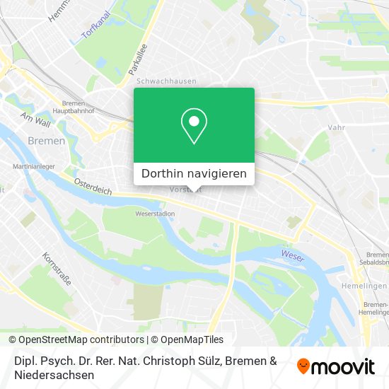 Dipl. Psych. Dr. Rer. Nat. Christoph Sülz Karte