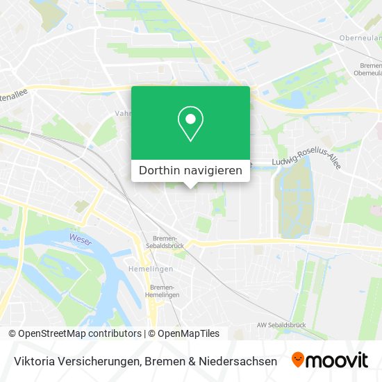 Viktoria Versicherungen Karte