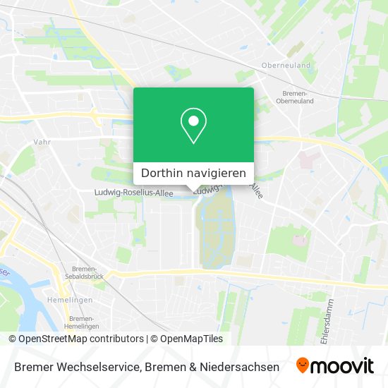 Bremer Wechselservice Karte