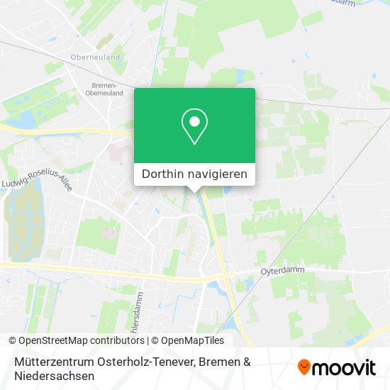 Mütterzentrum Osterholz-Tenever Karte