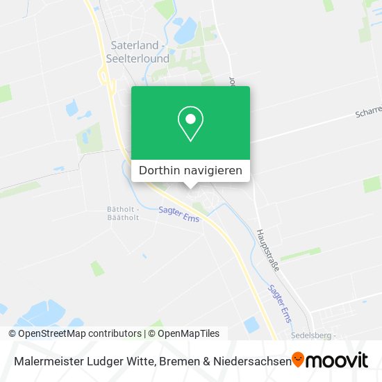 Malermeister Ludger Witte Karte