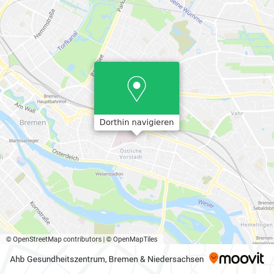 Ahb Gesundheitszentrum Karte