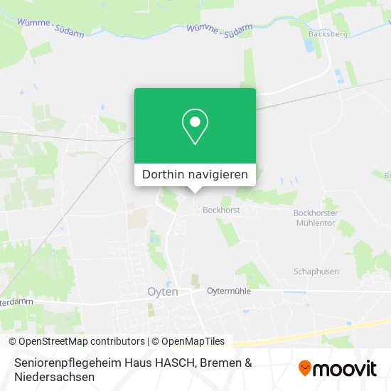 Seniorenpflegeheim Haus HASCH Karte