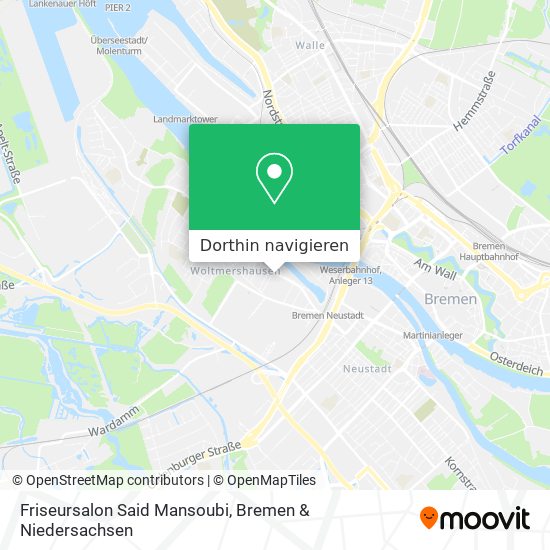 Friseursalon Said Mansoubi Karte