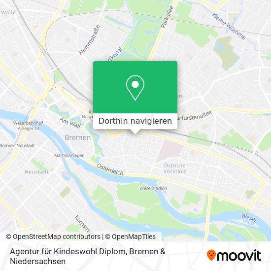 Agentur für Kindeswohl Diplom Karte