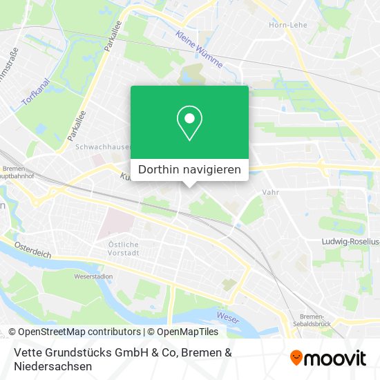 Vette Grundstücks GmbH & Co Karte