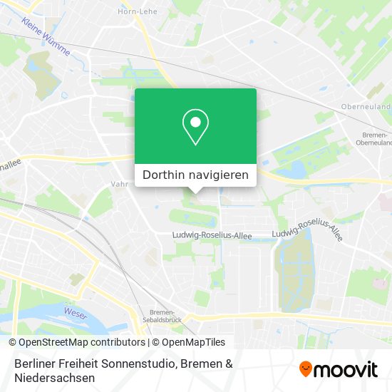 Berliner Freiheit Sonnenstudio Karte