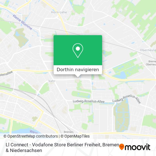 Ll Connect - Vodafone Store Berliner Freiheit Karte