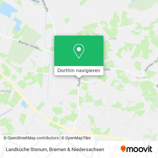 Landküche Stenum Karte