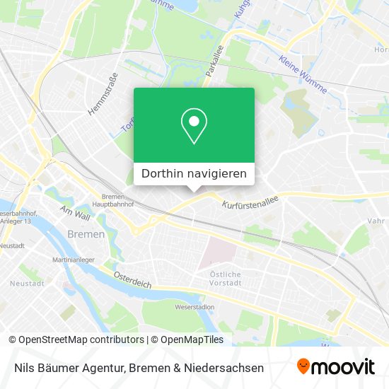 Nils Bäumer Agentur Karte