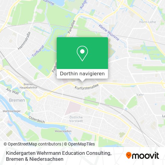 Kindergarten Wehrmann Education Consulting Karte