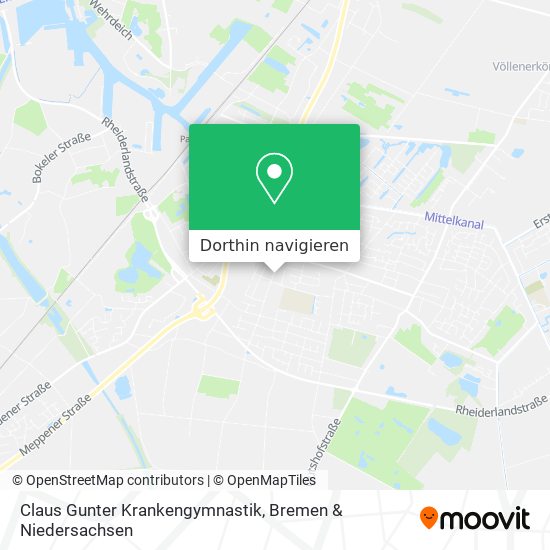Claus Gunter Krankengymnastik Karte