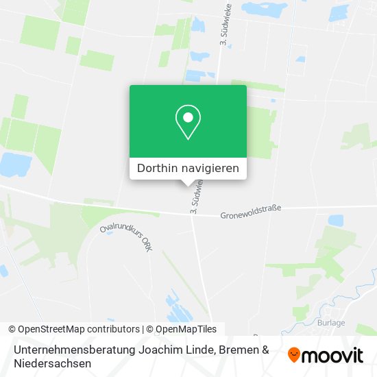 Unternehmensberatung Joachim Linde Karte